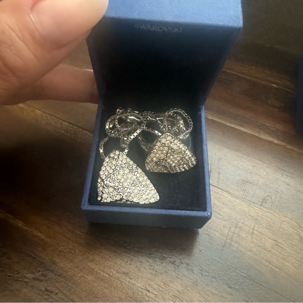 Matching ring and necklace set.